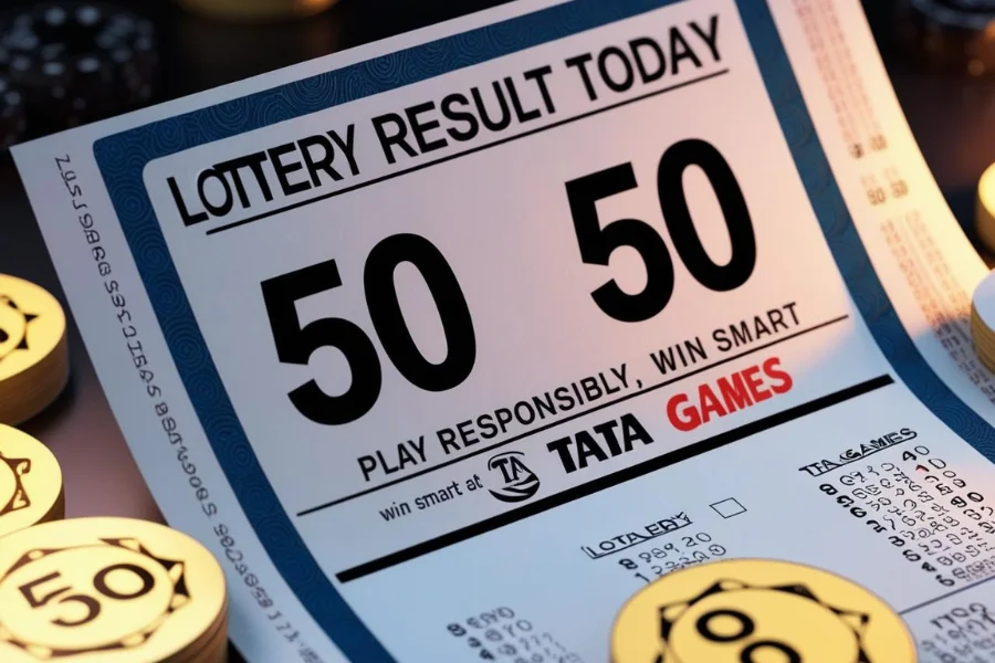 50 50 Lottery Result Today
