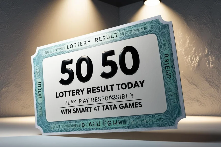 50 50 Lottery Result Today